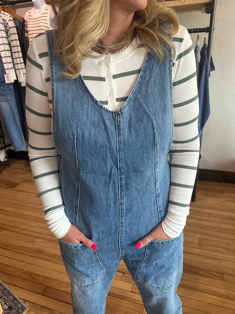 Denim Jumpsuit