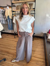 Mushroom Drawstring Pant