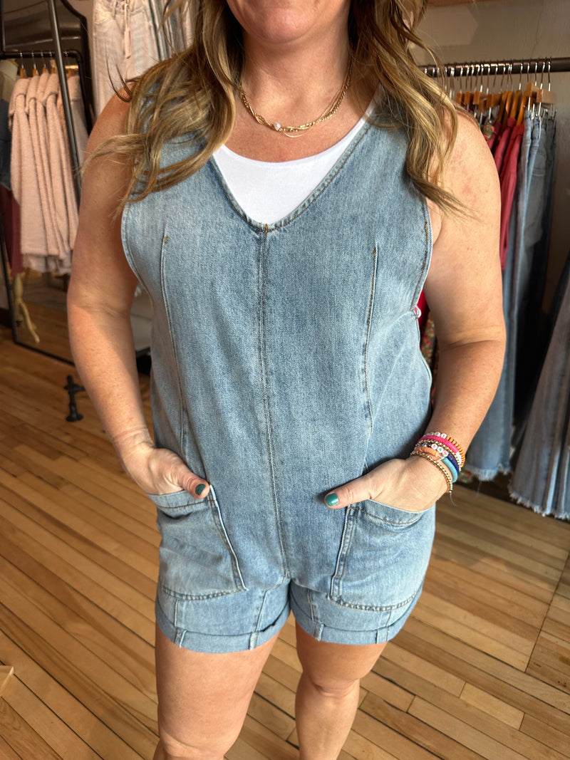 Delilah Short Overalls