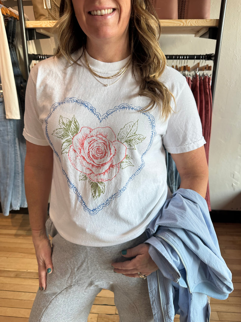 Rose Graphic Tee