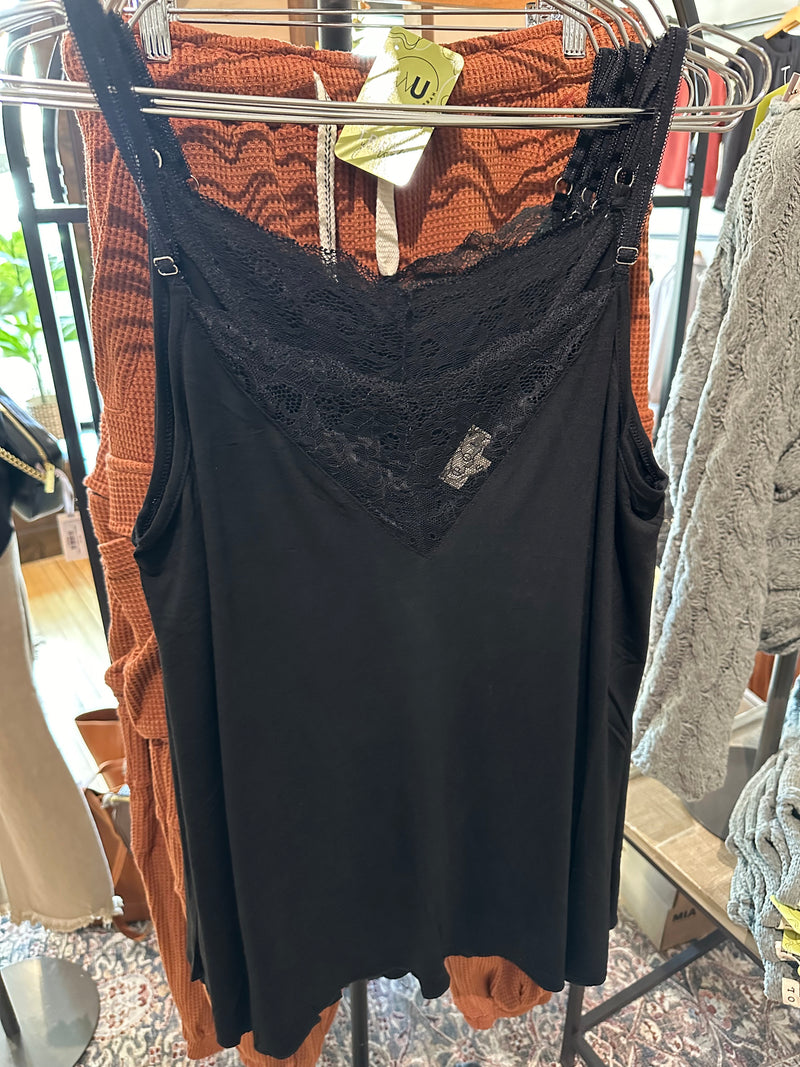 Black Lace Cami