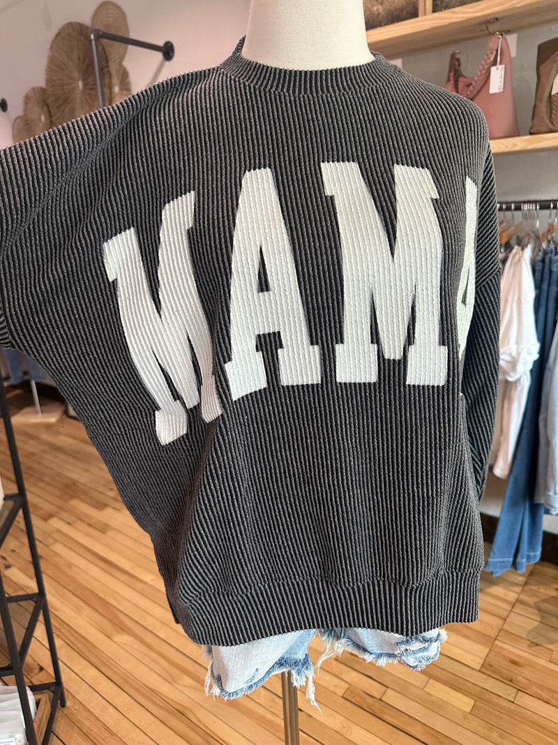 Mama Ribbed Longsleeve