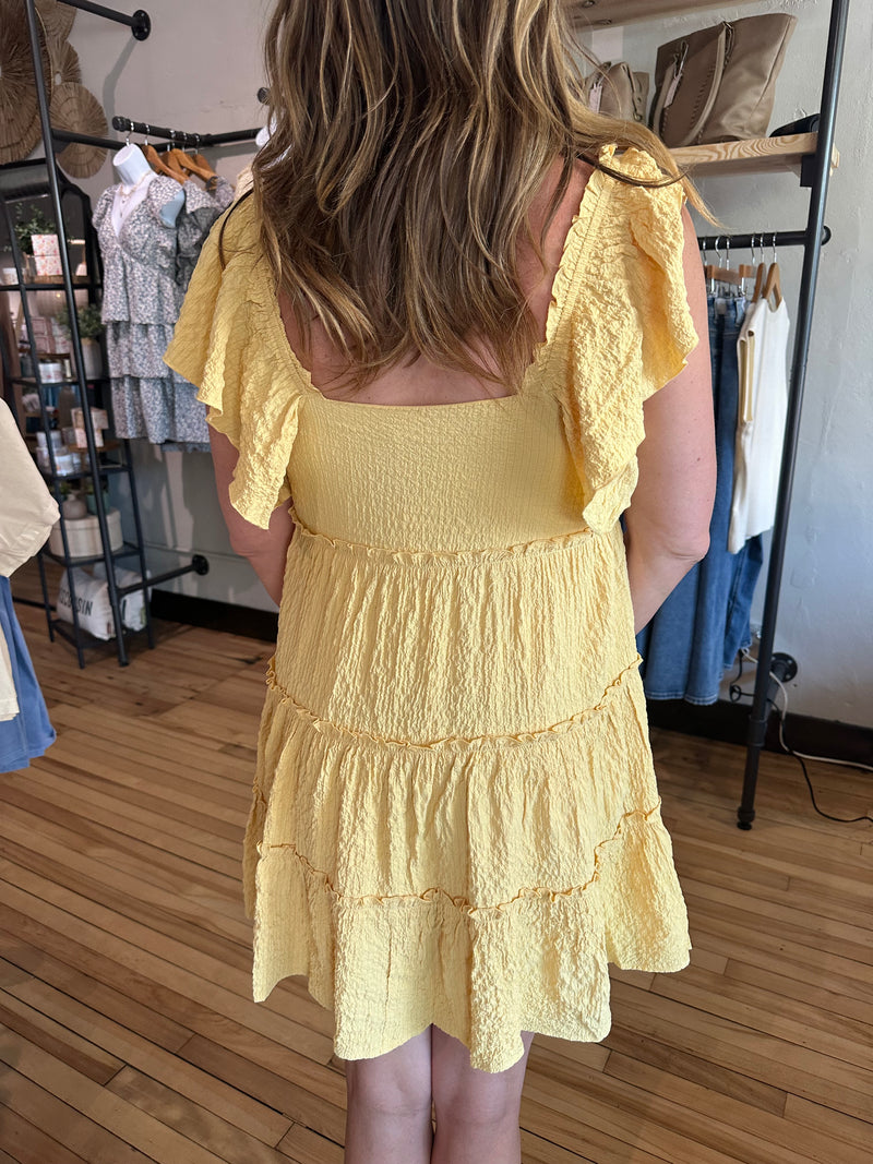 Eggnog Babydoll Dress