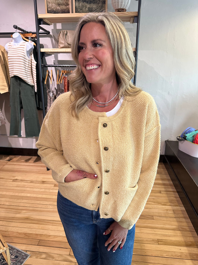 Cornsilk Cardi