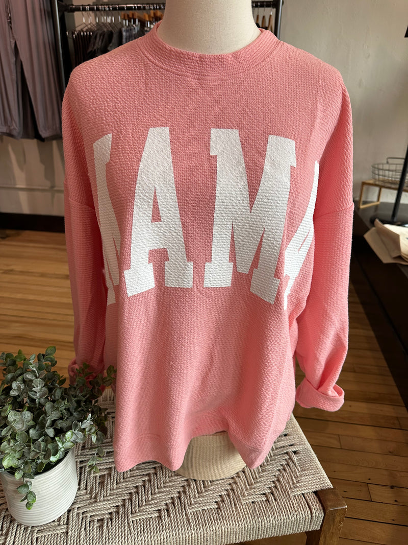 Mama Ribbed Longsleeve