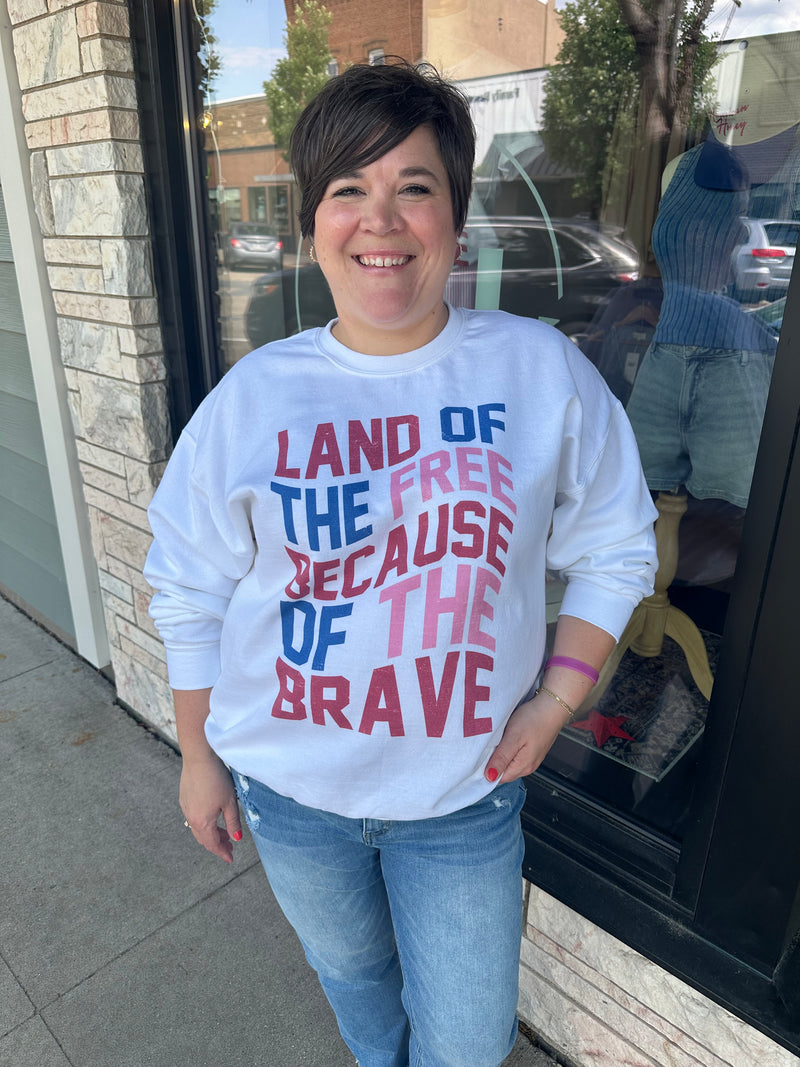Land of the Free Sweatshirt