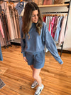 Navy Crewneck Sweatshirt