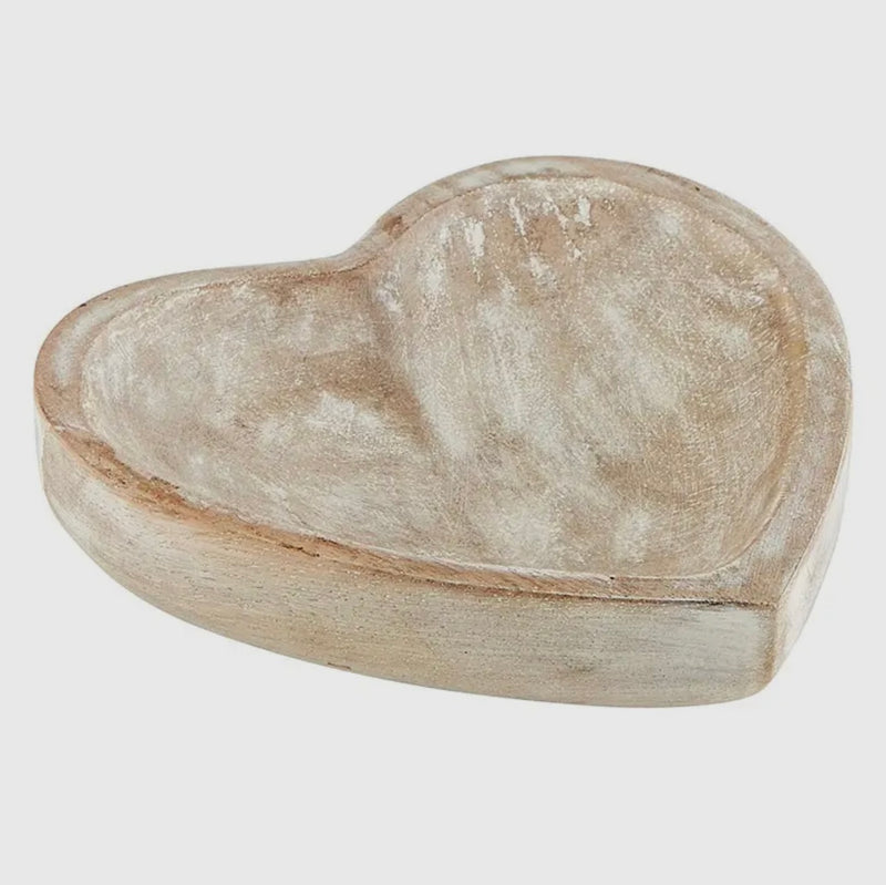 Wooden Heart Tray