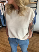 Oversized Sweater Vest