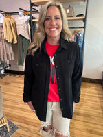 Black Button Up