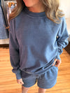 Navy Crewneck Sweatshirt