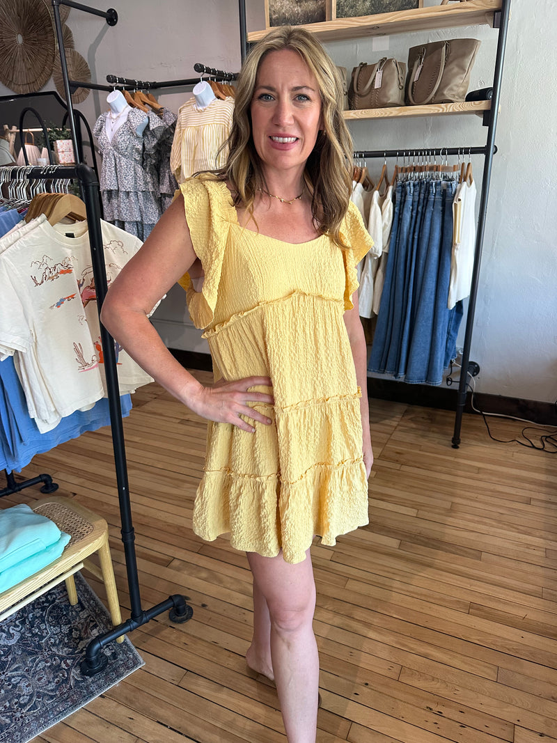 Eggnog Babydoll Dress