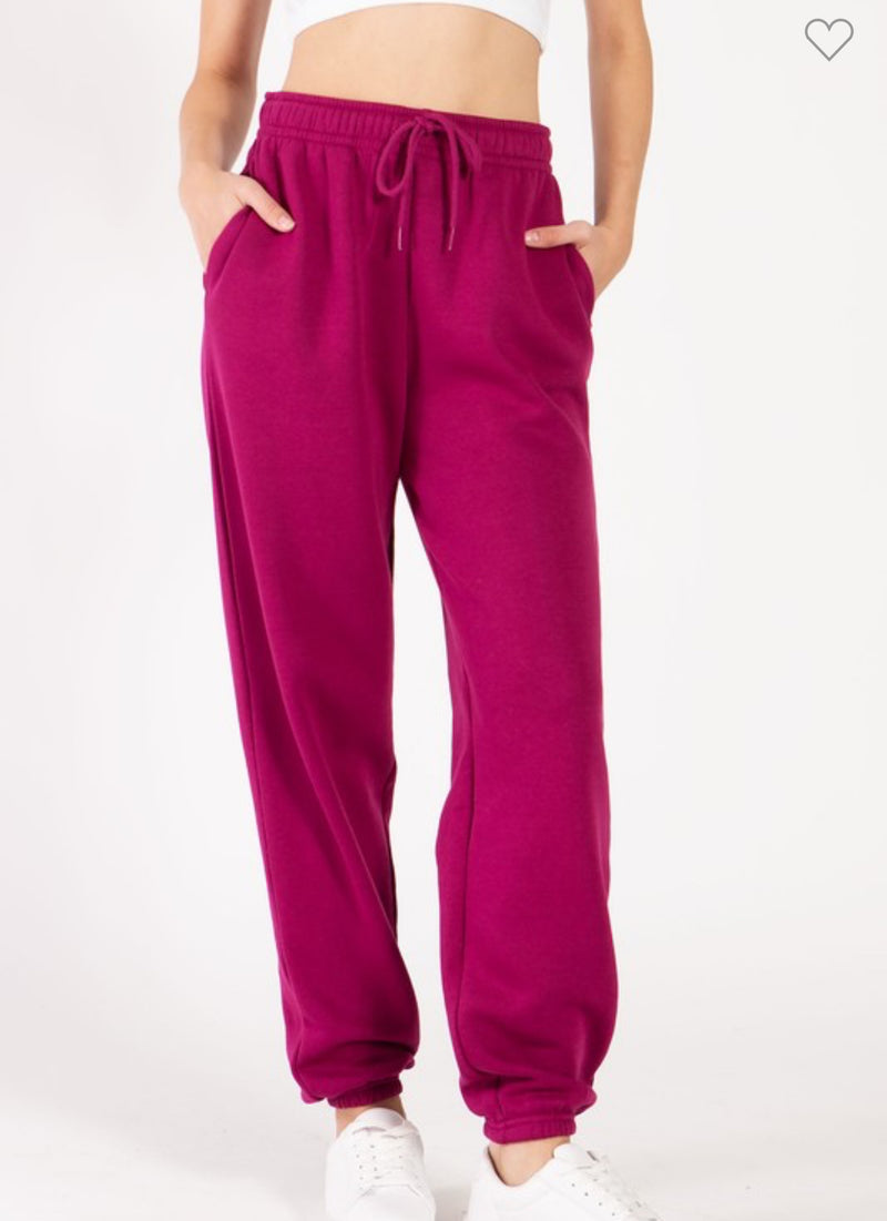 Colored Joggers