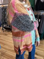 Color Block Cardigan