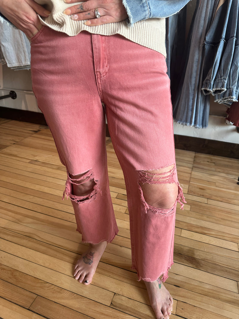 Valentine Cropped Denim