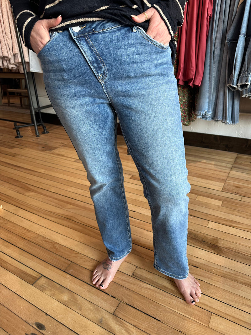 Risen Crossover Straight Denim