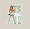 T.S. Showgirl Stickers
