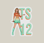T.S. Showgirl Stickers