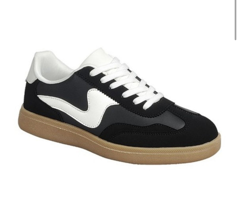 Black + White Sneaker