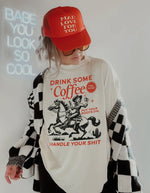 Handle Your Shit Western Tee