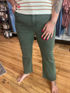Dark Olive Bootcut Pant