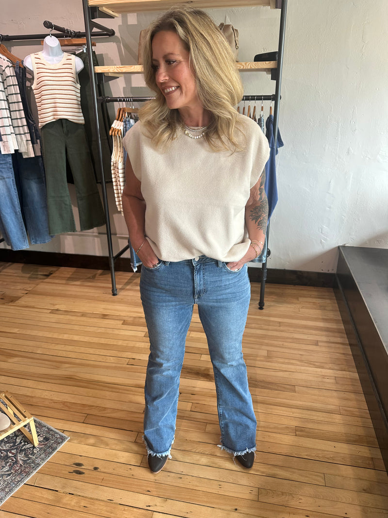 Oversized Sweater Vest
