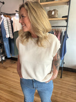Oversized Sweater Vest