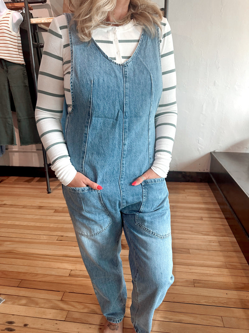 Denim Jumpsuit