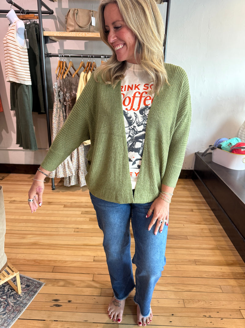 Kale Cardigan