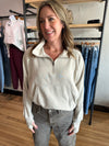 Oat Quarter Zip