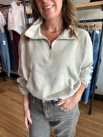Oat Quarter Zip