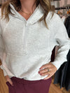 Lt Grey Zip Hoodie