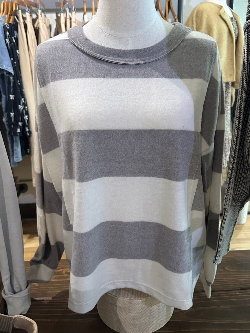 Stripe Knit Top
