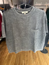 Ribbed Pocket Tee