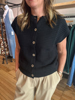 Knit Cardigan Vest
