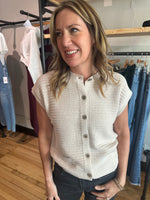 Knit Cardigan Vest