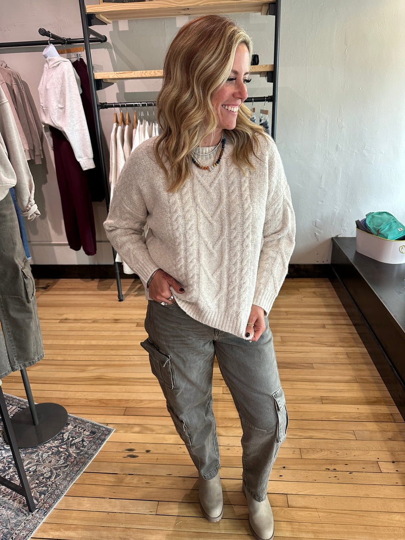 Timeless Cable Sweater