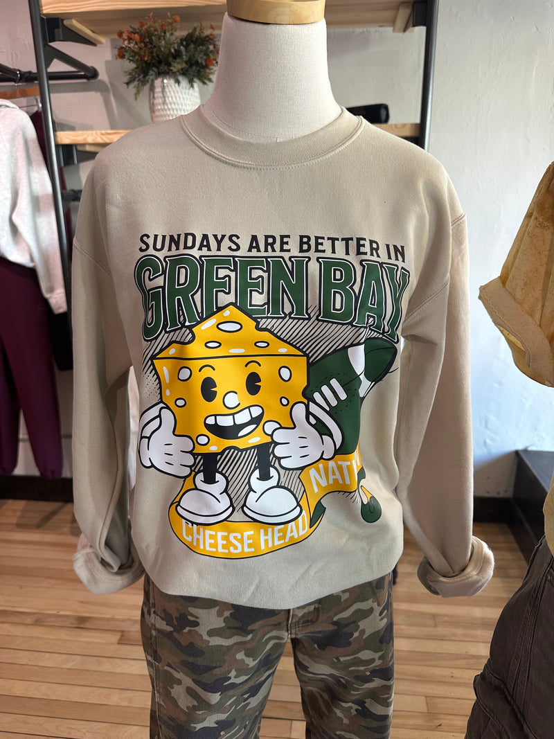 GB Cheesehead Sweatshirt