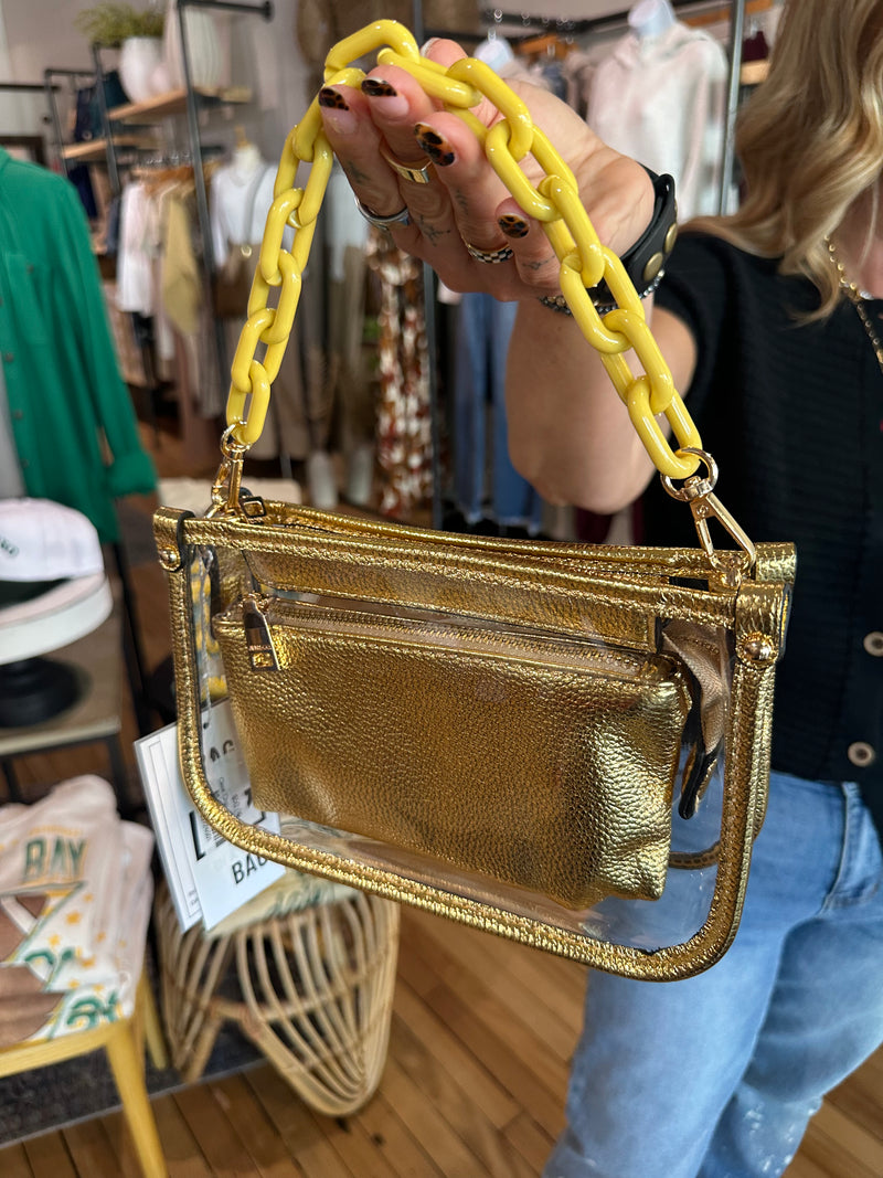 Clear Chain Purse