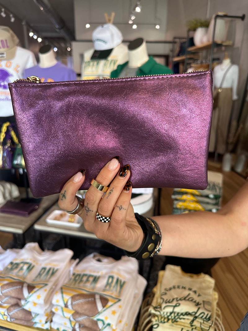 Purple Sparkle Crossbody