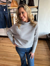 Grey Dolman Sweater